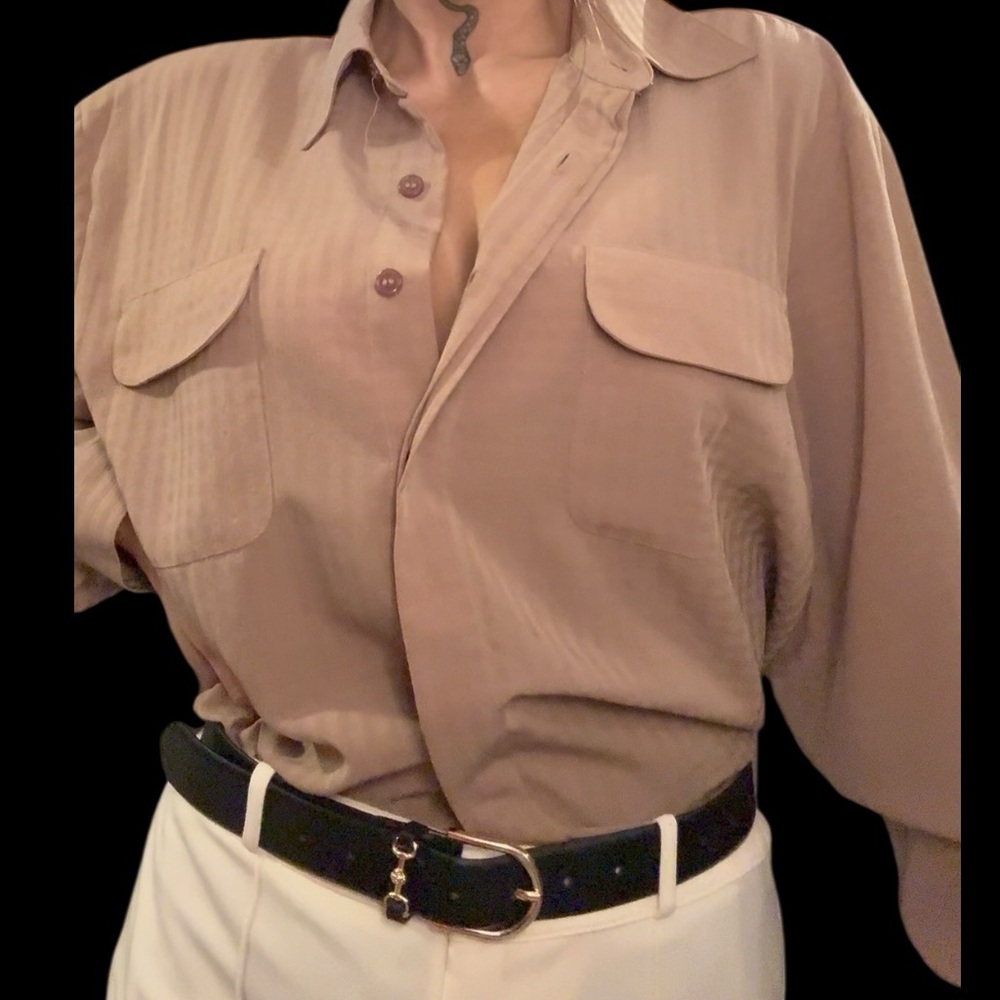 Men's Tan Shirt